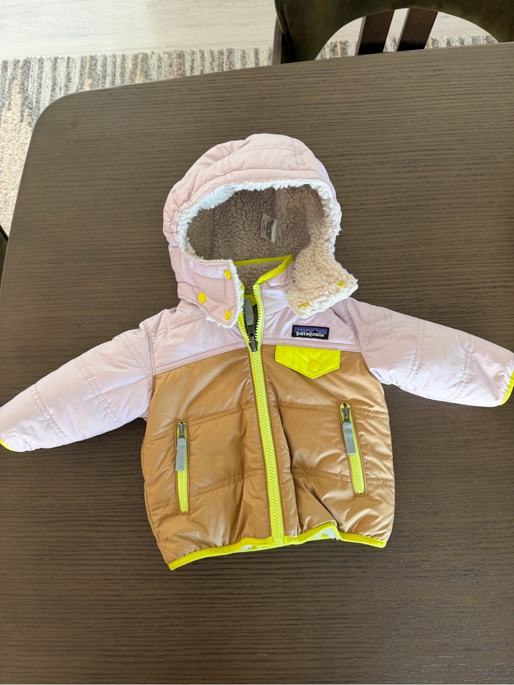 Patagonia infants reversible winter jacket